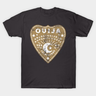 Distressed Ouija Board Puck T-Shirt